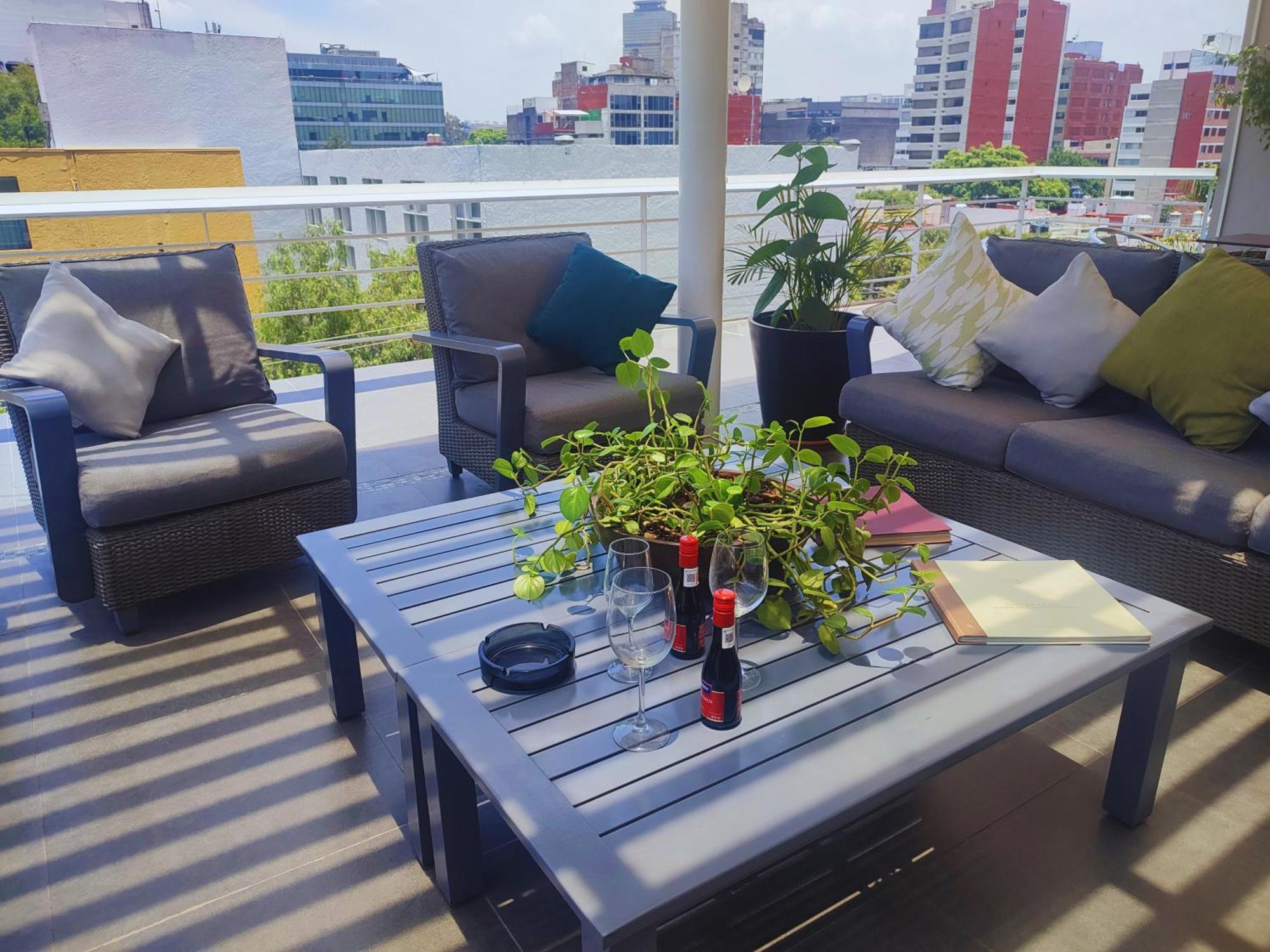 Lombardo Suites Kota Meksiko Bagian luar foto